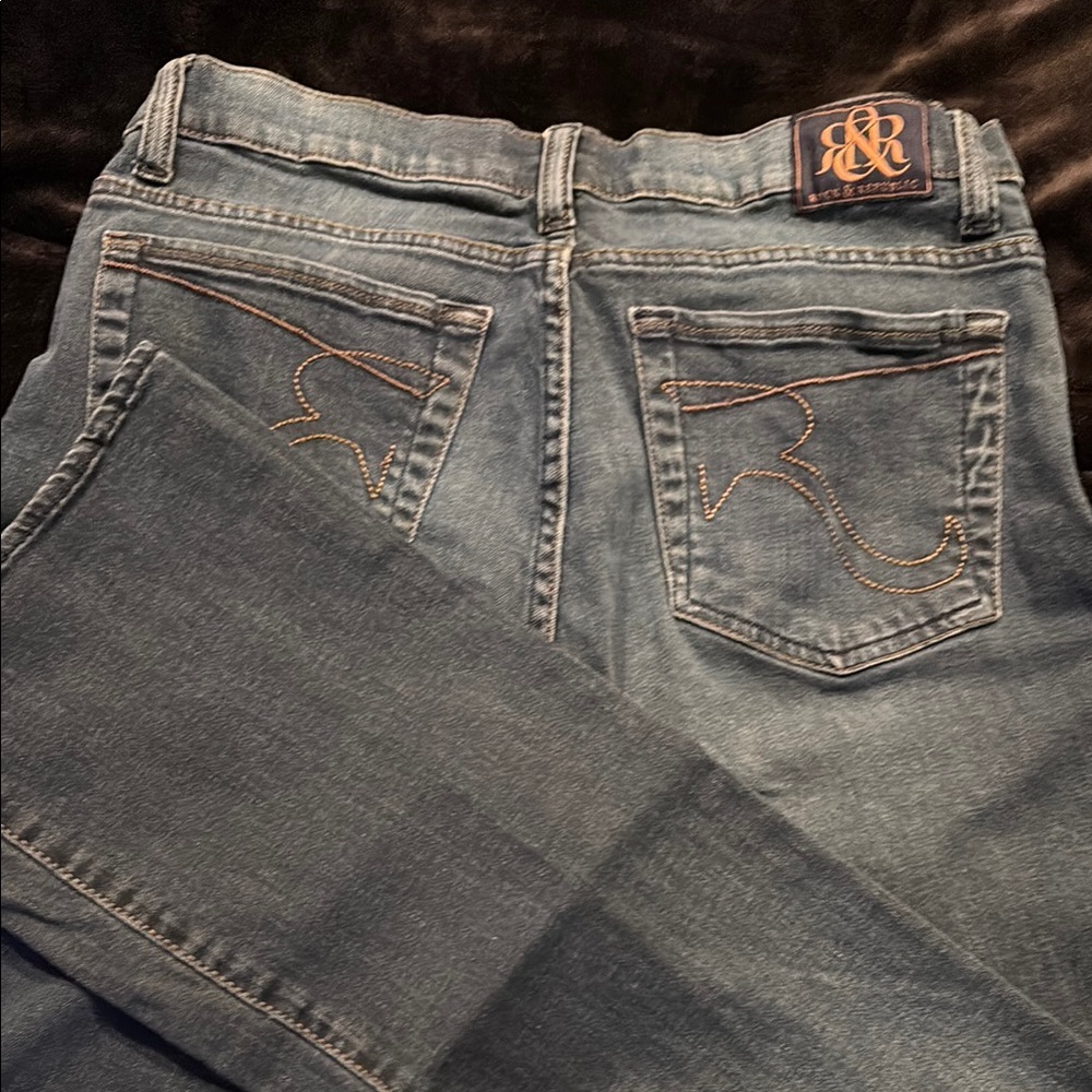 Rock & Republic Denim Jeans Womens distressed style